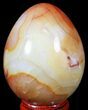 Colorful Carnelian Agate Egg #55523-1